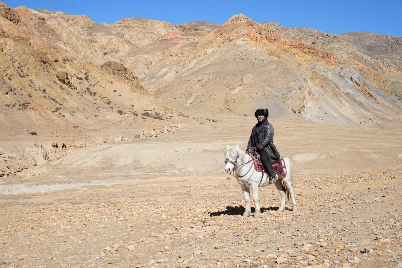 Himalayan Gold: a lone rider in the badlands